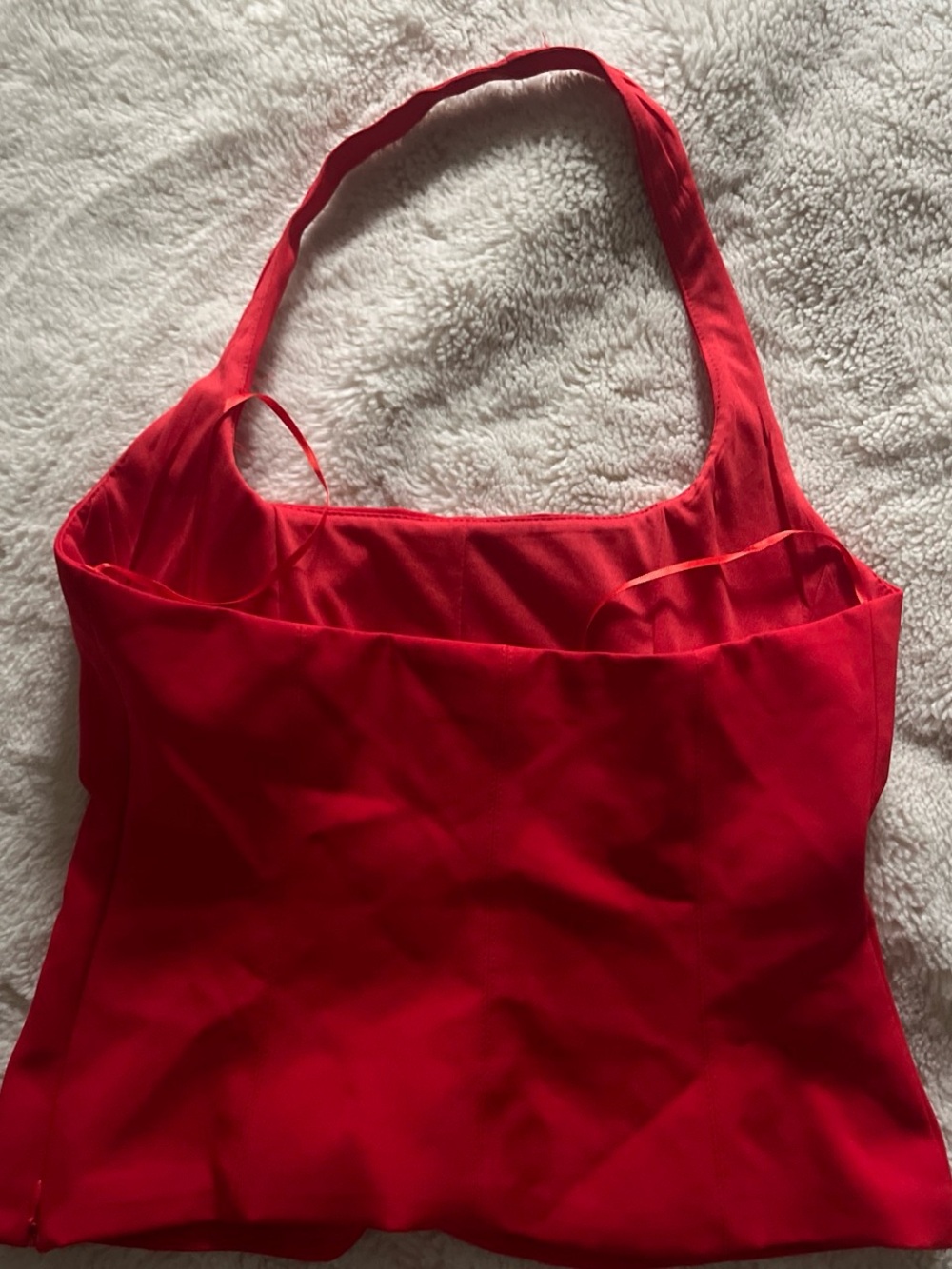Red Halter Top - Picture 2 of 3